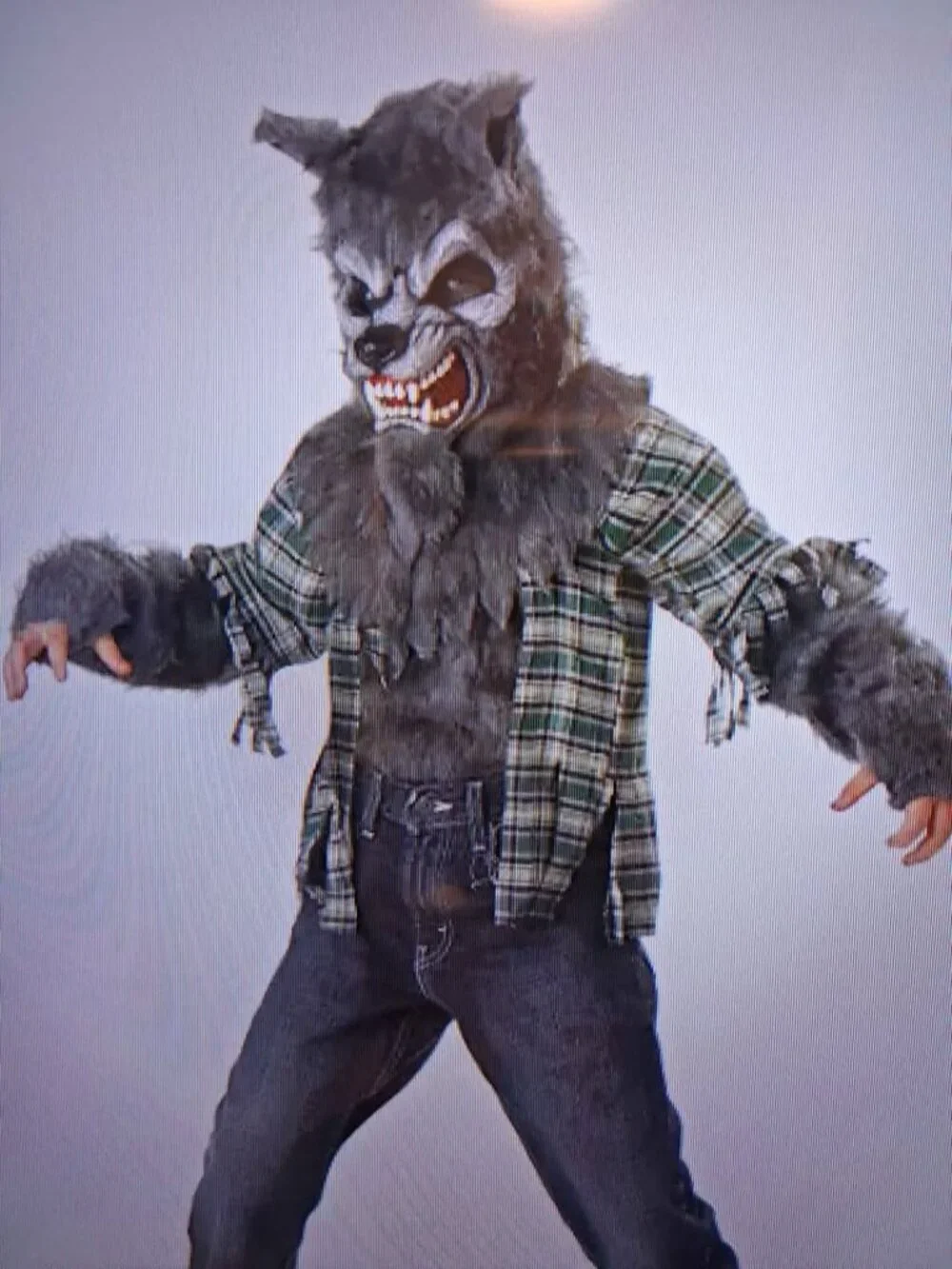 Werewolf shirt and gloves only